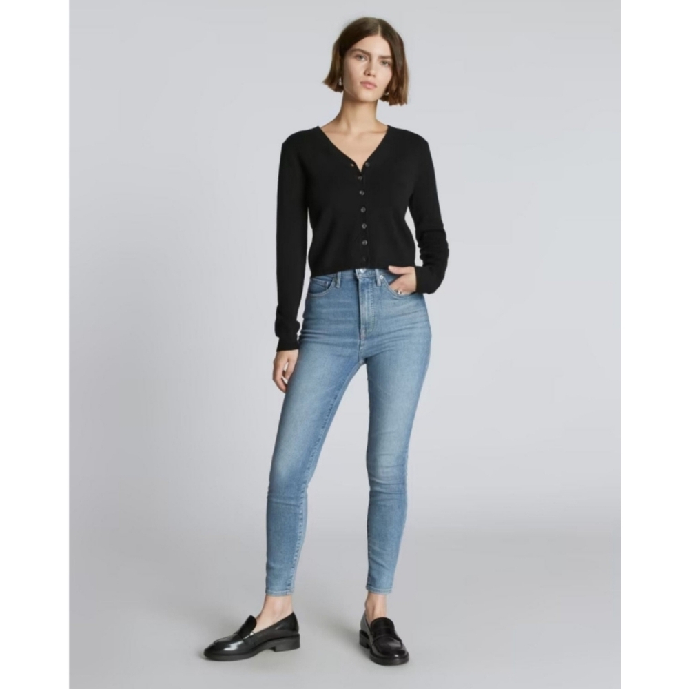Everlane Authentic Stretch High Rise Skinny Jean